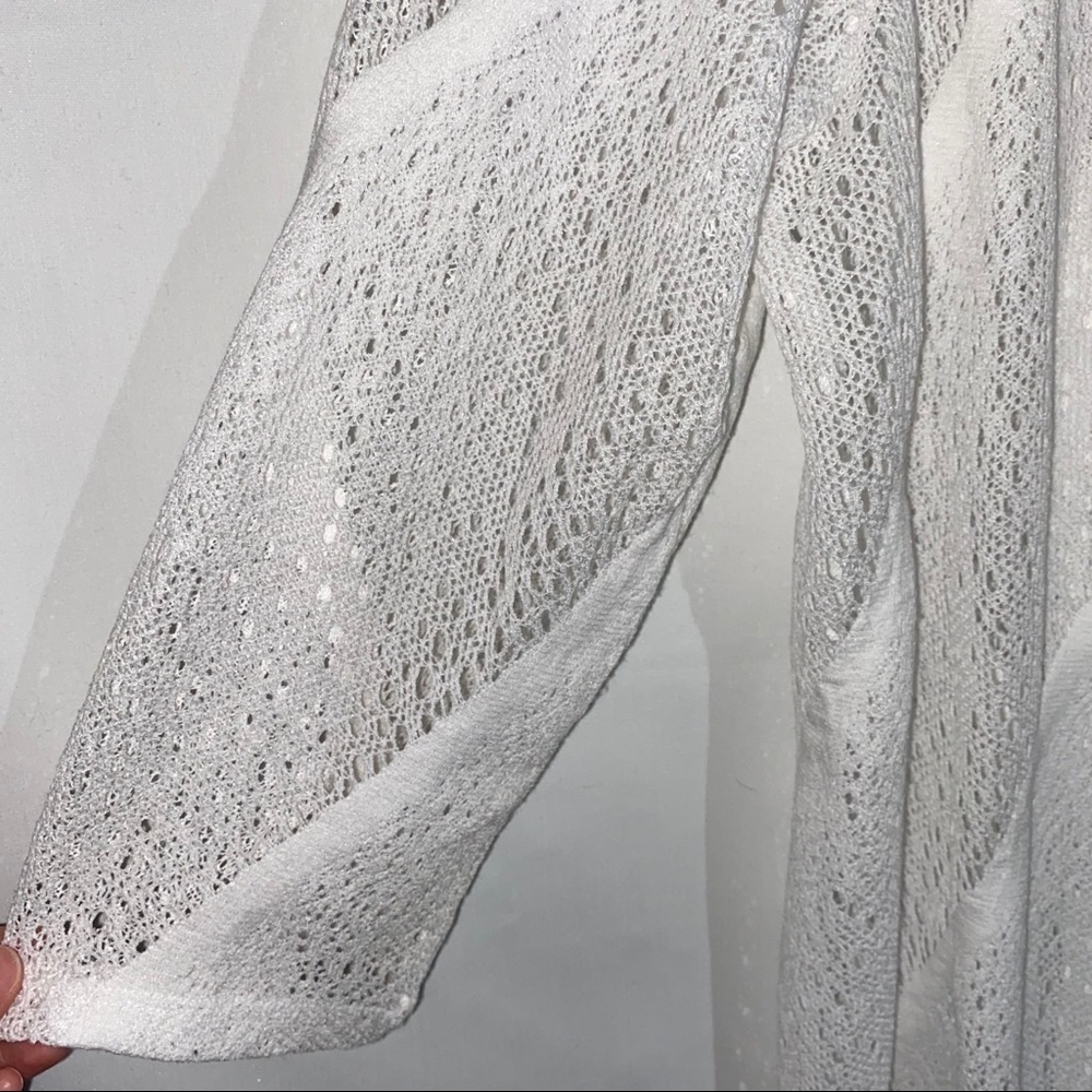 Jm Collection Open Front Cardigan Size Medium - image 2